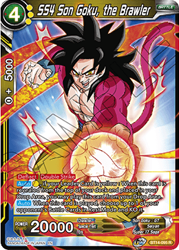 SS4 Son Goku, the Brawler - Cross Spirits