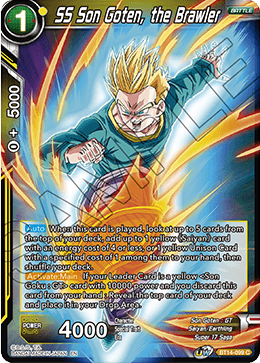 SS Son Goten, the Brawler - Cross Spirits