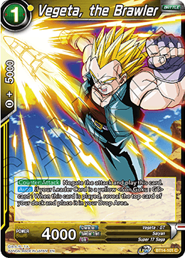 Vegeta, the Brawler - Cross Spirits