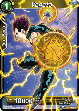Vegeta (BT14-102) - Cross Spirits
