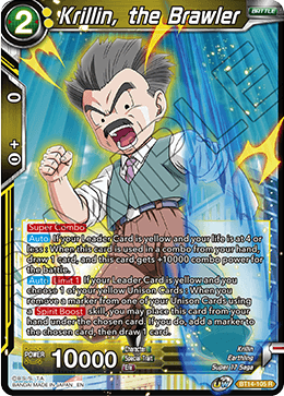 Krillin, the Brawler - Cross Spirits