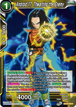 Android 17, Thwarting the Enemy - Cross Spirits