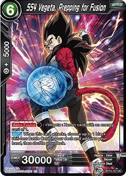 SS4 Vegeta, Prepping for Fusion - Cross Spirits