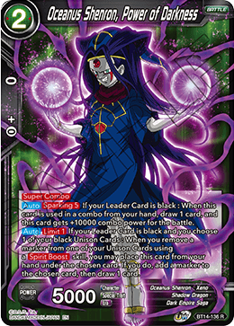 Oceanus Shenron, Power of Darkness - Cross Spirits