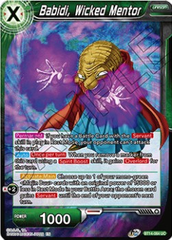 Babidi, Wicked Mentor - Cross Spirits