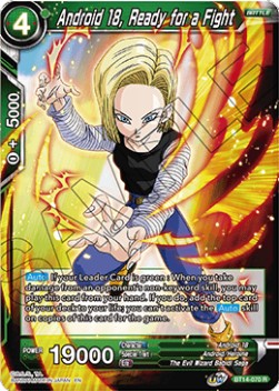 Android 18, Ready for a Fight - Cross Spirits