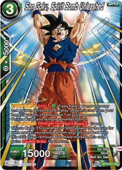 Son Goku, Spirit Bomb Unleashed - Cross Spirits