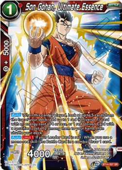 Son Gohan, Ultimate Essence (V.1 - Super Rare) - Cross Spirits