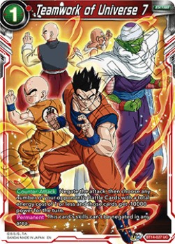 Teamwork of Universe 7 - Cross Spirits