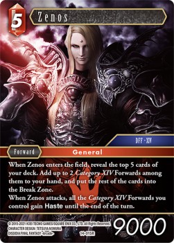 Zenos (14-015) - Opus XIV: Crystal Abyss