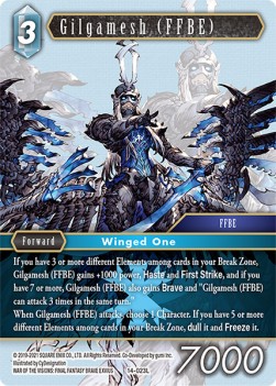 Gilgamesh (FFBE) (14-023) - Opus XIV: Crystal Abyss