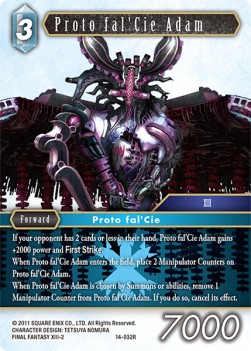 Proto fal'Cie Adam (14-032) - Opus XIV: Crystal Abyss