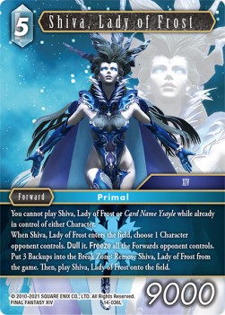 Shiva, Lady of Frost (14-036) - Opus XIV: Crystal Abyss