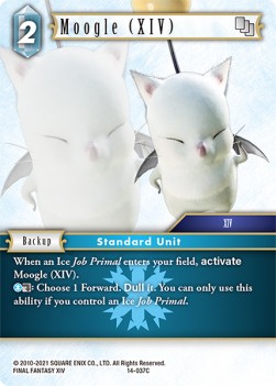 Moogle (XIV) (14-037) - Opus XIV: Crystal Abyss
