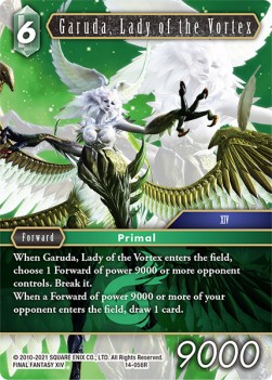 Garuda, Lady of the Vortex (14-056) - Opus XIV: Crystal Abyss