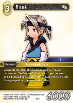 Monk (14-074) - Opus XIV: Crystal Abyss