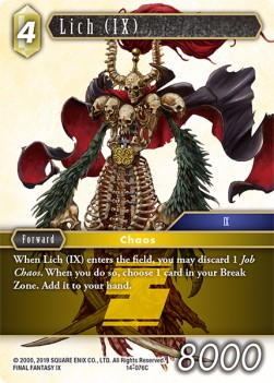 Lich (IX) (14-076) - Opus XIV: Crystal Abyss