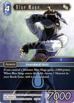 Blue Mage (14-096) (V.1) - Opus XIV: Crystal Abyss