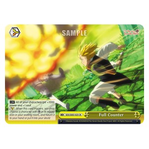 Full Counter (V.1 - Climax Rare) - The Seven Deadly Sins