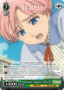 Gilthunder: Negative Little Gil - The Seven Deadly Sins