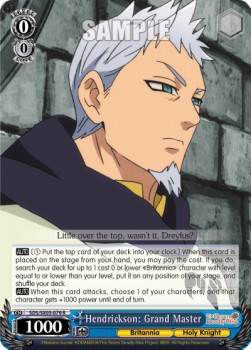 Hendrickson: Grand Master - The Seven Deadly Sins