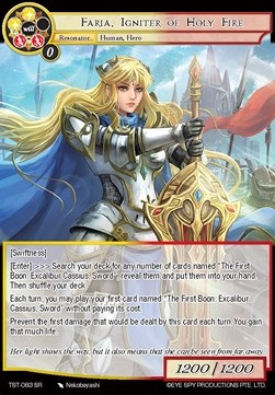 Faria, Igniter of Holy Fire - The Seventh
