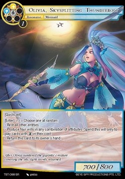 Olivia, Skysplitting Thunderbolt - The Seventh