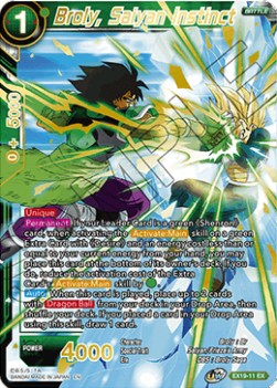 Broly, Saiyan Instinct - Expansion Set: Special Anniversary Box 2021