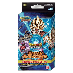 Saiyan Showdown: Premium Pack Set - Saiyan Showdown