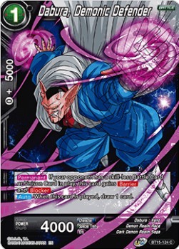 Dabura, Demonic Defender - Saiyan Showdown