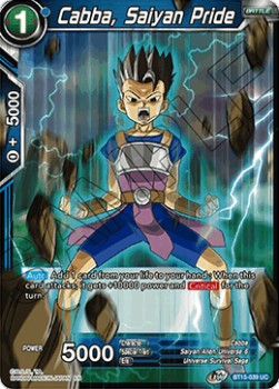 Cabba, Saiyan Pride - Saiyan Showdown