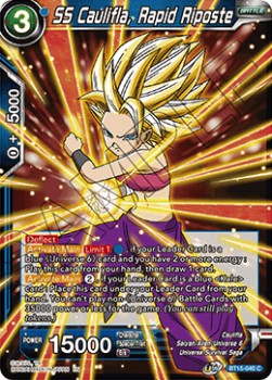 SS Caulifla, Rapid Riposte - Saiyan Showdown