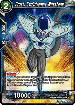 Frost, Evolutionary Milestone - Saiyan Showdown
