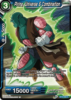 Pirina, Universe 6 Combination - Saiyan Showdown