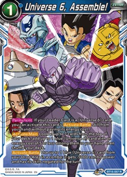 Universe 6, Assemble! - Saiyan Showdown