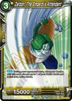 Zarbon, The Emperor's Attendant - Reprints