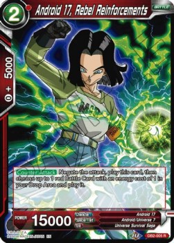 Android 17, Rebel Reinforcements - Reprints