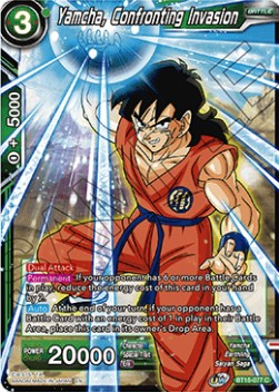 Yamcha, Confronting Invasion - Saiyan Showdown