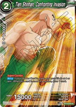 Tien Shinhan, Confronting Invasion - Saiyan Showdown