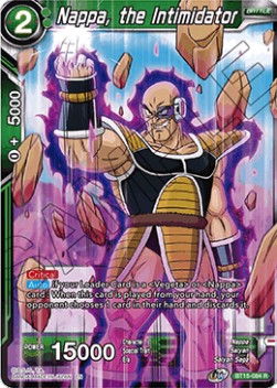 Nappa, the Intimidator - Saiyan Showdown