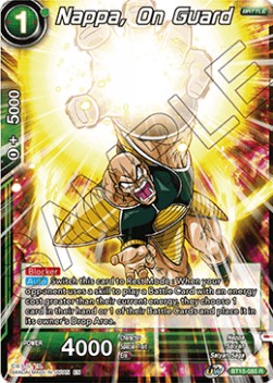 Nappa, On Guard - Saiyan Showdown