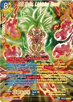 SS2 Kefla, Lightning Speed (V.2 - Special Rare) - Saiyan Showdown