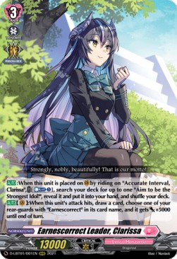 Earnescorrect Leader, Clarissa [D Format] (V.1 - Triple Rare) - Lyrical Melody