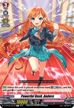 Powerful Dash, Andora [D Format] (V.1 - Rare) - Lyrical Melody