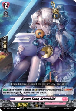 Sweet Tone, Kriemhild [D Format] (V.1 - Rare) - Lyrical Melody