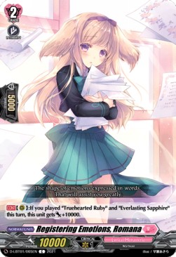 Registering Emotions, Romana [D Format] - Lyrical Melody