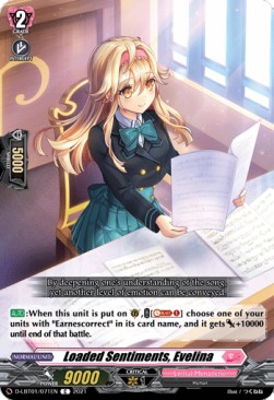 Loaded Sentiments, Evelina [D Format] - Lyrical Melody