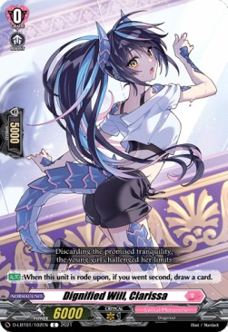 Dignified Will, Clarissa [D Format] (V.1 - Common) - Lyrical Melody