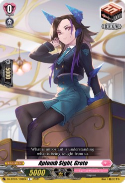 Aplomb Sight, Grete [D Format] (V.1 - Common) - Lyrical Melody