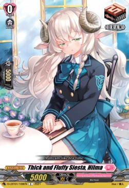 Thick and Fluffy Siesta, Hilma [D Format] (V.1 - Common) - Lyrical Melody